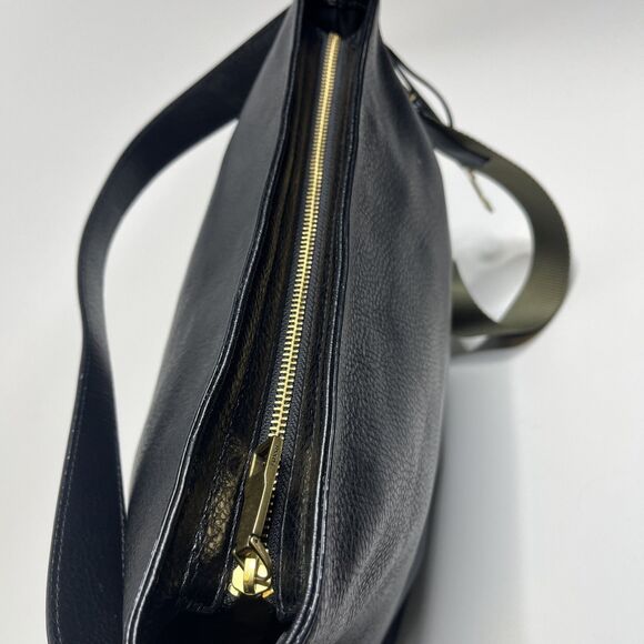 Fossil Maya Hobo Bag Black Leather Crossbody Shoulder Purse Women's - Picture 9 of 12